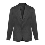 Blazer met zakken Giorgio Armani , Gray , Heren