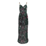 Elegante Damesjurk Polyester Just Cavalli , Multicolor , Dames