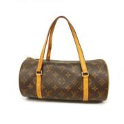 Pre-owned Fabric louis-vuitton-bags Louis Vuitton Vintage , Brown , Da...