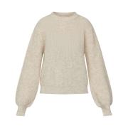 Stijlvolle Pullover Sweater Sisters Point , Beige , Dames