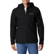 Zwarte Softshell Wandelen Jas Columbia , Black , Heren