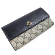 Pre-owned Canvas wallets Gucci Vintage , Black , Dames