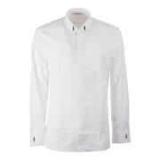 Thunderbolt Kraag Shirt Neil Barrett , White , Heren