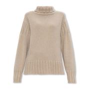 Cashmere coltrui Jil Sander , Beige , Dames