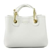 Stijlvolle PU-tas Emporio Armani , White , Dames