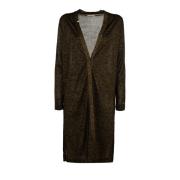 Open Lurex Cardigan voor Vrouwen Sun68 , Green , Dames