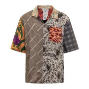 Bowling Shirt Sjaals Marine Serre , Multicolor , Heren