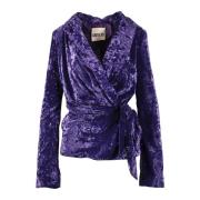 Polyester Jas Aniye By , Purple , Dames