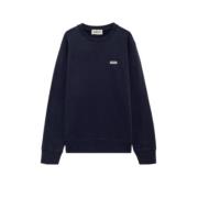 Blauwe Katoenen Sweatshirt met Logo Autry , Blue , Heren