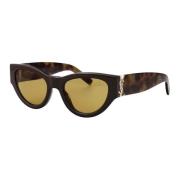 Stijlvolle zonnebril SL M94 Saint Laurent , Brown , Dames