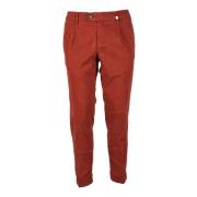 Modal Katoen Elastaan Broek Myths , Red , Heren