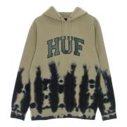 Tiedye hoodie met verstelbare capuchon HUF , Beige , Heren