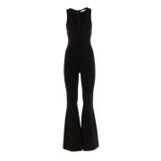 Mouwloze jumpsuit voor vrouwen Patrizia Pepe , Black , Dames