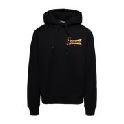 Zwarte Dsquared2 Sweaters Dsquared2 , Black , Heren