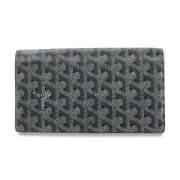 Pre-owned Canvas wallets Goyard Vintage , Gray , Dames