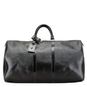 Pre-owned Leather louis-vuitton-bags Louis Vuitton Vintage , Black , D...