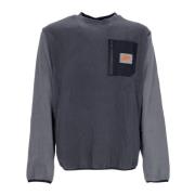 Sportswear Crewneck Fleece Sweatshirt Grijs Nike , Gray , Heren