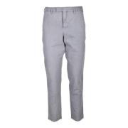 Casual Katoenmix Broek PT Torino , Gray , Heren