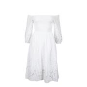 Katoenen jurk voor vrouwen Guess , White , Dames