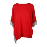 Rode Trui voor Vrouwen Twinset , Red , Dames