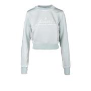 Casual Sweatshirt Viscose Katoenmix Diesel , Green , Dames