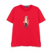 T-shirts en Polos Rood Ralph Lauren , Red , Heren