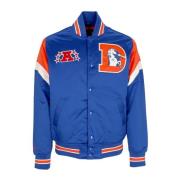 Denver Broncos Bomberjack NFL Teamkleuren Mitchell & Ness , Blue , Her...