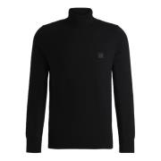 Zachte en ademende coltrui Hugo Boss , Black , Heren