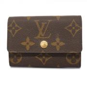 Pre-owned Canvas wallets Louis Vuitton Vintage , Brown , Dames