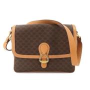 Pre-owned Leather celine-bags Celine Vintage , Brown , Dames