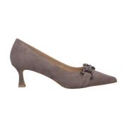 Detail van hoge hak schoen Alma EN Pena , Gray , Dames