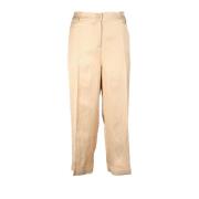 Trousers Twinset , Beige , Dames