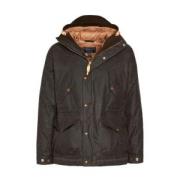 Casentino Green Camel Fisherman Parka Manifattura Ceccarelli , Black ,...