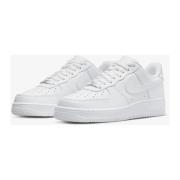 Triple White Air Force 1 Sneaker Nike , White , Heren