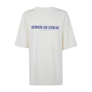 Shell T-Shirt Emporio Armani , White , Heren