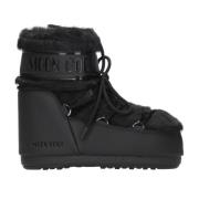 Zwarte Waterdichte Winterlaarzen Moon Boot , Black , Dames