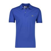 Blauw poloshirt korte mouw klassieke pasvorm Lacoste , Blue , Heren