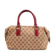 Pre-owned Canvas handbags Gucci Vintage , Red , Dames