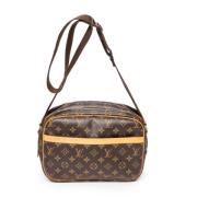 Pre-owned Canvas louis-vuitton-bags Louis Vuitton Vintage , Brown , Da...