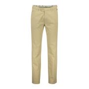 Bruine katoenen chino broek Meyer , Brown , Heren