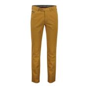 Katoenen Camel Broek Meyer , Brown , Heren