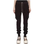 Cargo Skinny Broek met Koord Rick Owens , Black , Dames