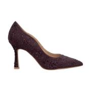 Schoen met strass bedekte hak Alma EN Pena , Red , Dames