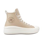 Hoge Top Sneakers Move Warm Converse , Beige , Dames