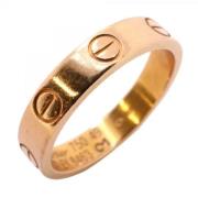 Pre-owned Rose Gold rings Cartier Vintage , Pink , Dames