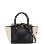 Pre-owned Leather handbags Valentino Vintage , Black , Dames