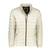 Beige Winterjas Stijlvol Model Hugo Boss , Beige , Heren