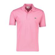 Roze Poloshirt Korte Mouw Lacoste , Pink , Heren