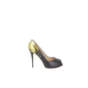 Pre-owned Canvas heels Giuseppe Zanotti Pre-owned , Black , Dames