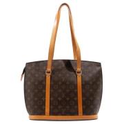 Pre-owned Canvas shoulder-bags Louis Vuitton Vintage , Brown , Dames